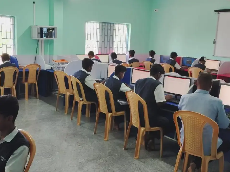 Photo of the computer room